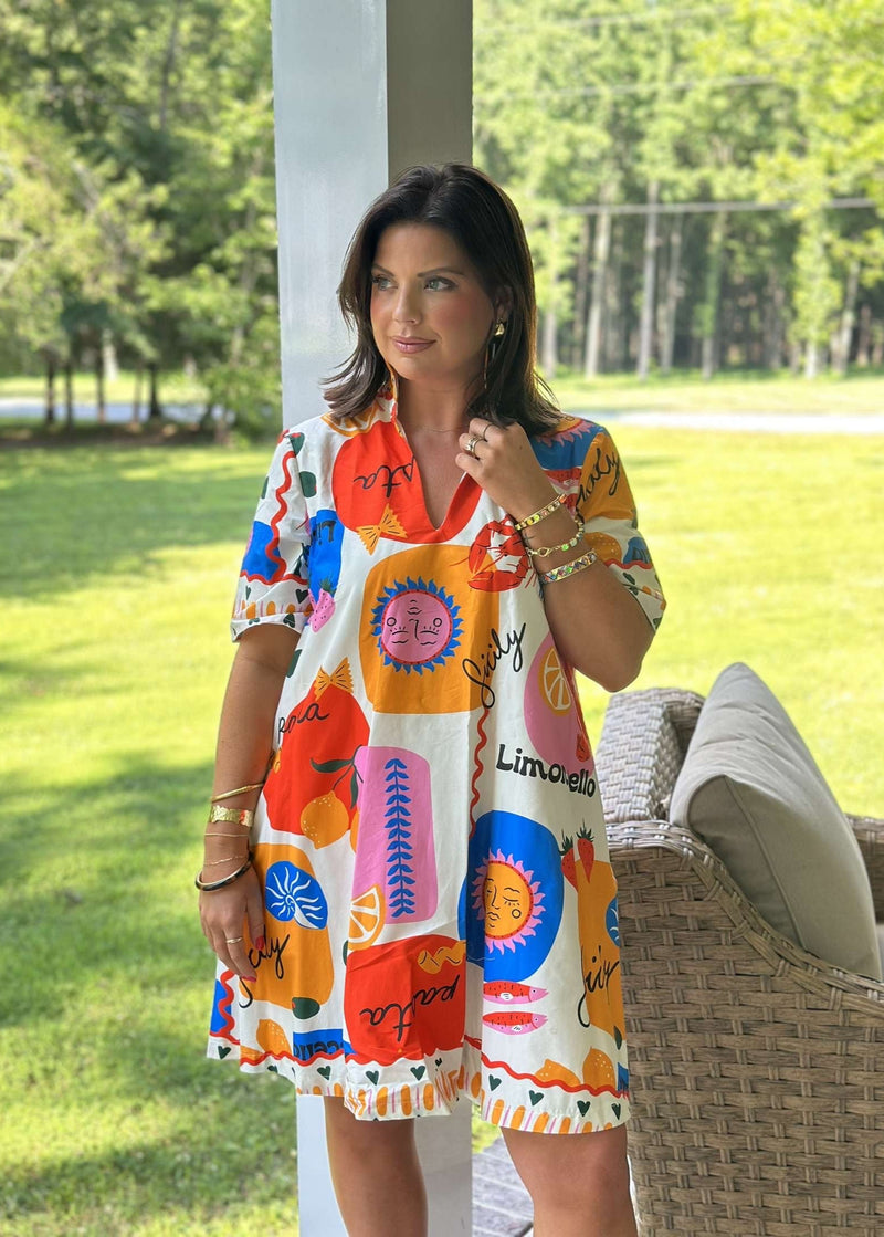 Olivia A-Line Dress - Sicily Calls