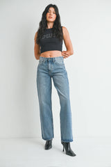 Just Black Denim | Relaxed Straight - Lt Denim