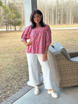 Daphne Blouse - Pink