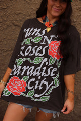 Daydreamer | Guns N' Roses Paradise City Tee - Washed Black
