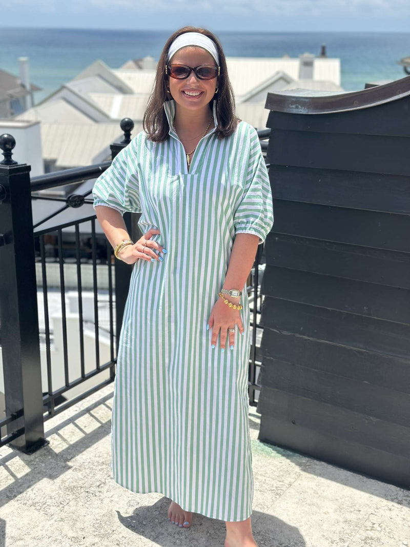 Masters Dress Green/White Stripe