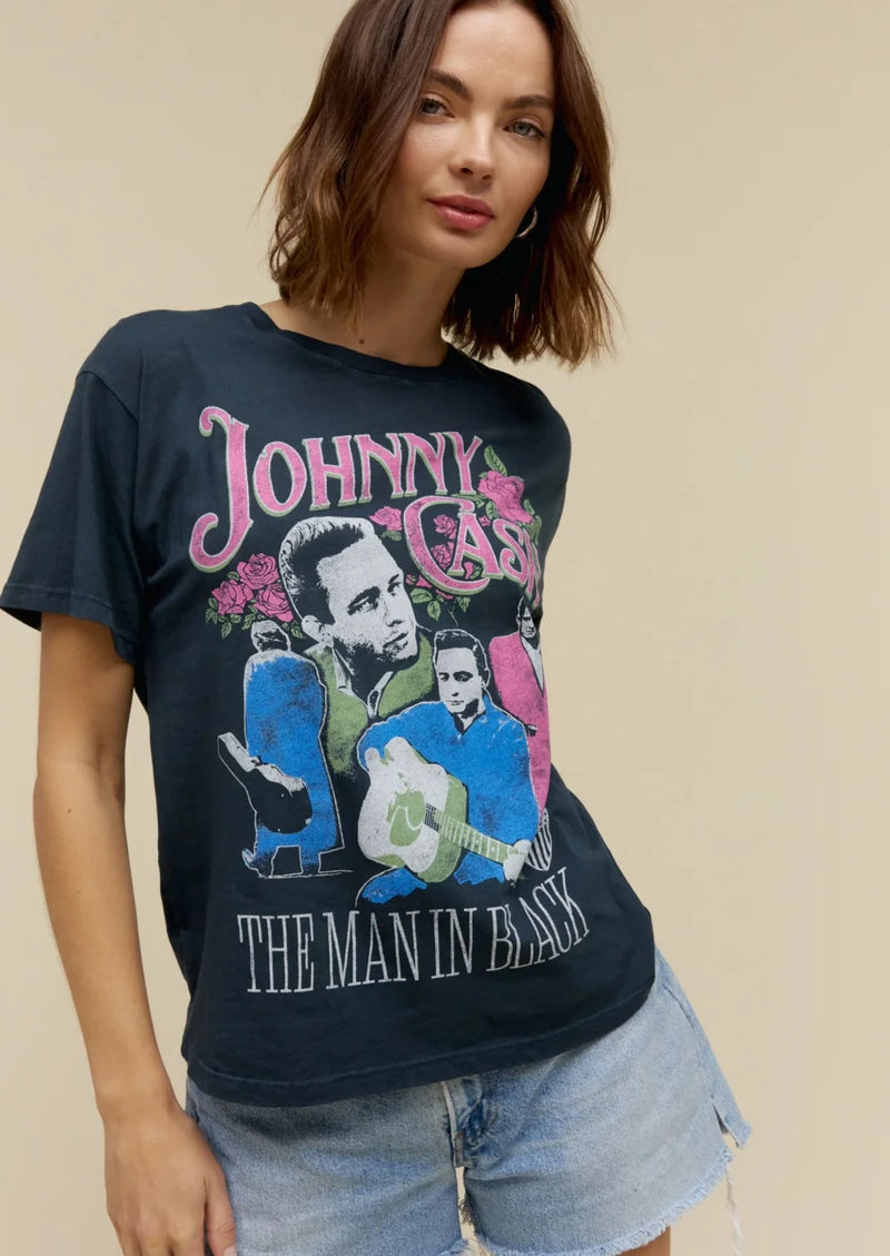 DAYDREAMER: Johnny Cash A Man Comes Around Boyfriend Tee