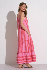 Elan | Tulum Maxi - Red Two Tone