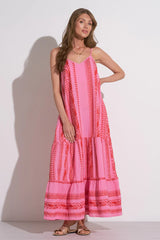 Elan | Tulum Maxi - Red Two Tone