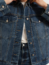 DAZE | Beau Boyfriend Jacket - Vintage Blue