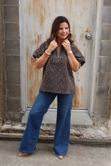 Wild Nights Top - Leopard