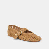 Dolce Vita | Mikel Ballet Flats Lt Brown Perforated Suede