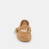 Dolce Vita | Mikel Ballet Flats Lt Brown Perforated Suede