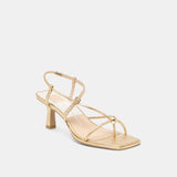 Dolce Vita | Mylee Heels Gold Distressed Leather
