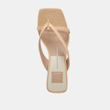 Dolce Vita | Brevel Heels Natural Raffia