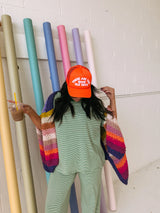 These Are The Good Ole Days Trucker Hat - Orange