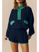 Fast Track Set Navy/Green