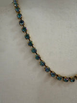 TOVA Sarina Necklace Aqua Verde