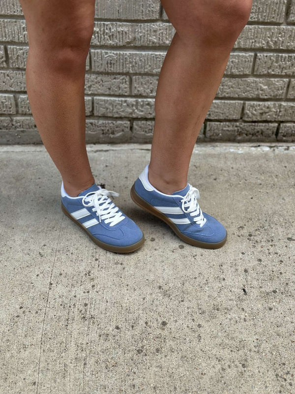 Spring Fling Sneaker - Powder Blue