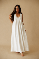 Lina Maxi Dress - Off White