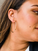 ABLE Everyday Large Hoops - 14K Gold-Filled