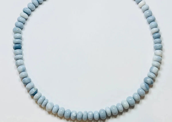 Theodosia: Chambray Opal Candy Necklace