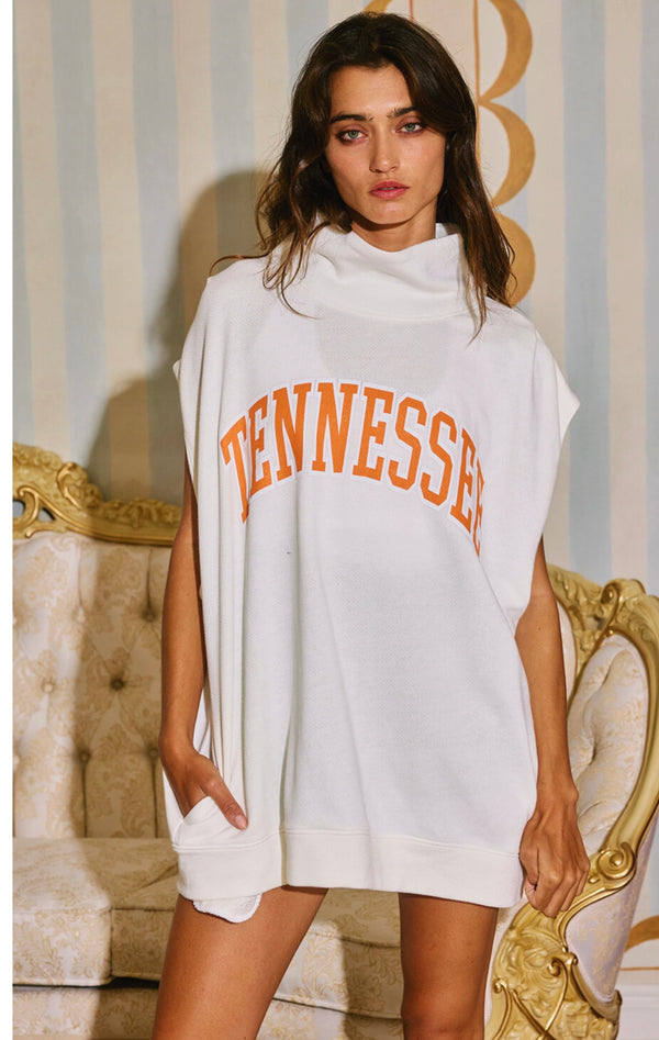 Tennessee Sleeveless Top - Ivory