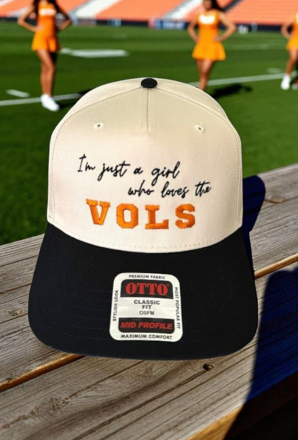 I’m just a girl who loves the Vols Hat