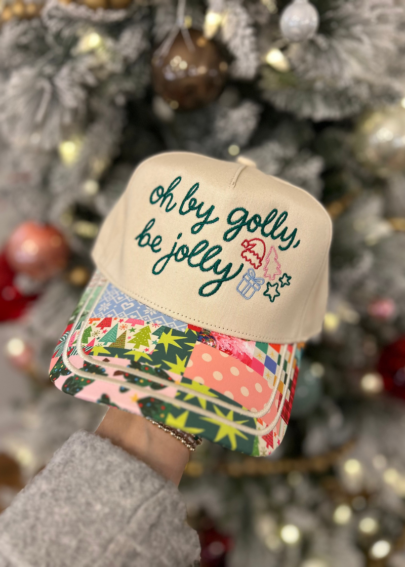 Oh By Golly, Be Jolly Hat
