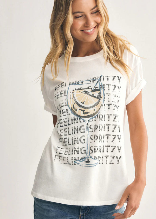 Z Supply | Spritzy Boyfriend Tee - Sea Salt