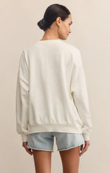 Z Supply | Cheers Sunday Sweatshirt - Sea Salt