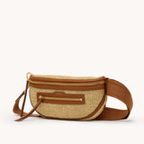 HAMMITT | Charles Crossbody Med - Cocoa Raffia