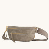 HAMMITT | Charles Crossbody Medium - Pewter/Brushed Gold