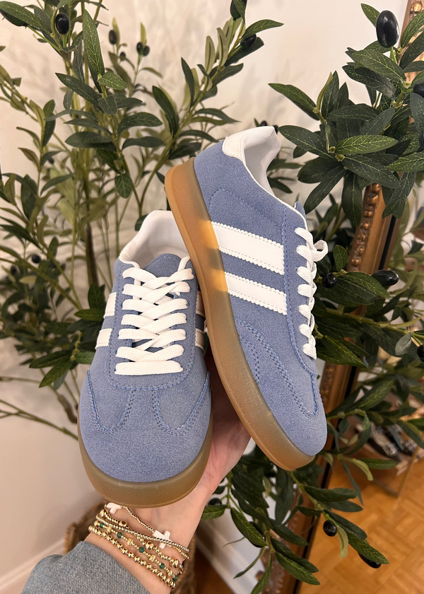 Spring Fling Sneaker - Powder Blue