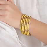 BudhaGirl Veda Yellow Bangles