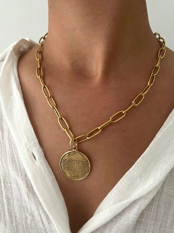 ALV Jewels The Lords Prayer Necklace