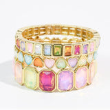 Treasure Jewels Sparkle Heart Stack Set