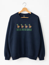 Duck Duck Good Embroidered Sweatshirt