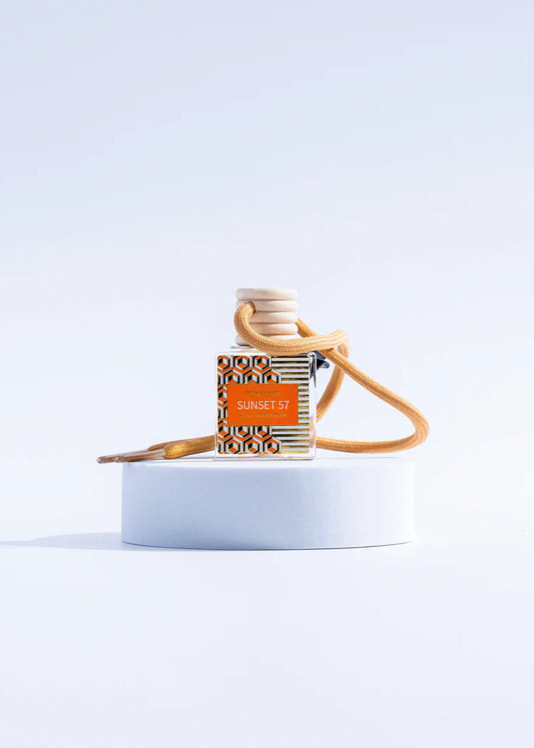 Oliver + Co | Sunset 57 Bougie On-The-Go Car Freshener