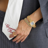 Ginneca Row Diamond Sophia Watch Gold