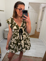 Canopy Bubble Dress - Emerald