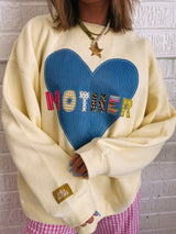 Etta & East Mother Oversized Sweatshirt
