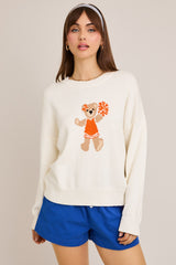 Vols Cheerleader Teddy Sweater
