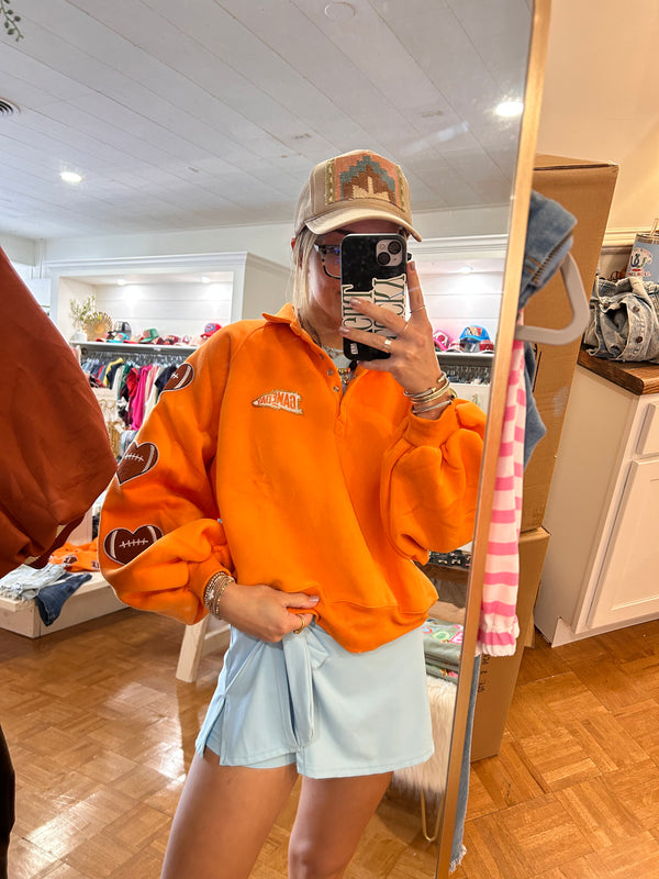 Piper Gameday Sweatshirt - Orange