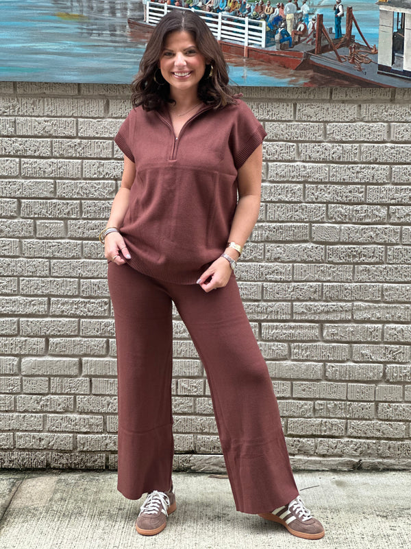 Colbie Sweater Set - Maple