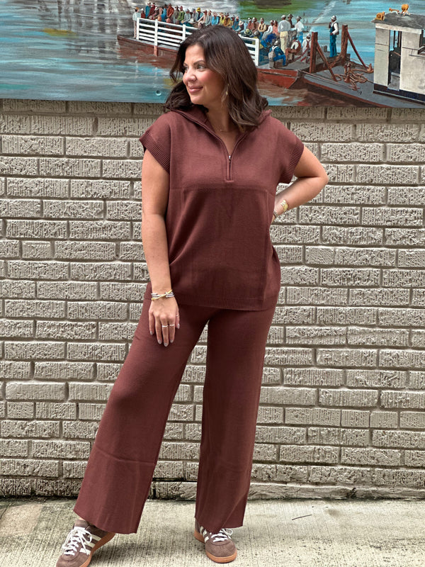 Colbie Sweater Set - Maple