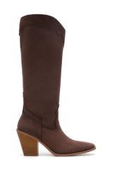 Muriel Western Boots - Brown