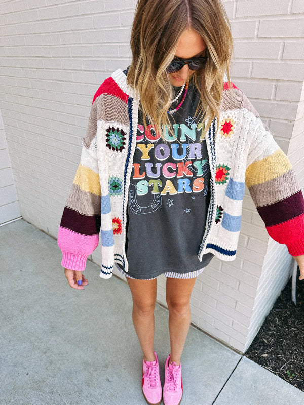 Etta & East Count Your Lucky Stars Graphic Tee