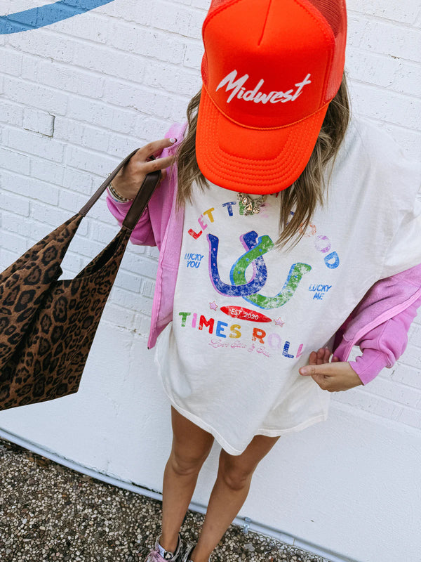 Etta & East Let The Good Times Roll Graphic Tee