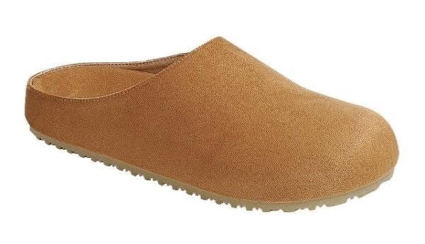 Gia Suede Clogs - Tan