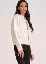 Snowfall Soft Tie Front Cardigan