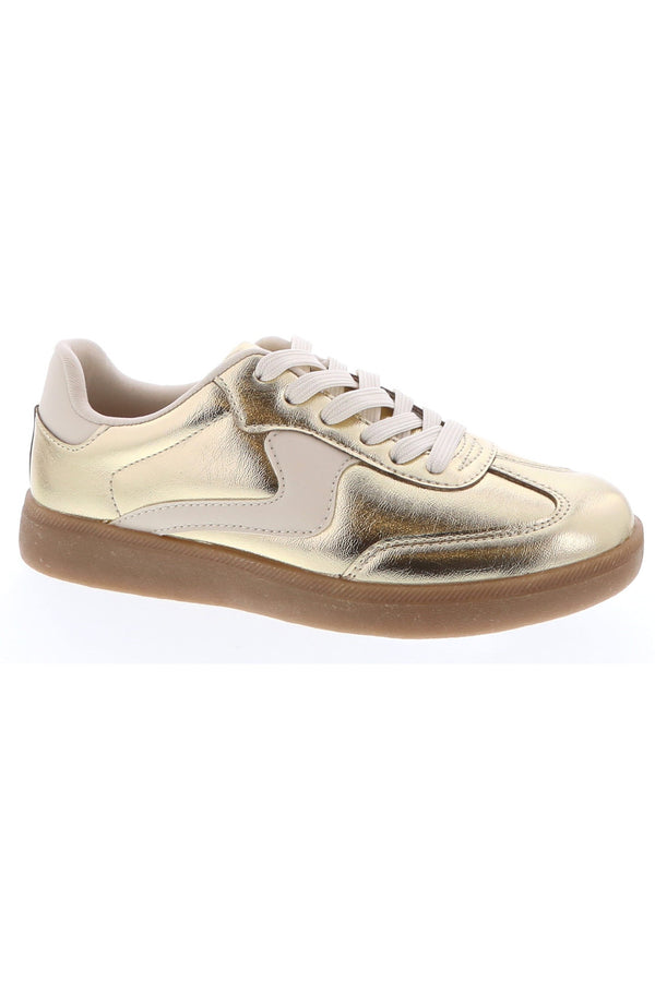 Lee Low Profile Sneaker - Gold