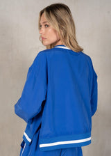 Woven Windbreaker Set - Blue