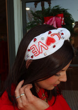 Valentine's Day Love Headband