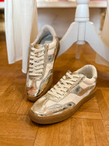 Dolce Vita Notice Sneakers - Silver/Gold